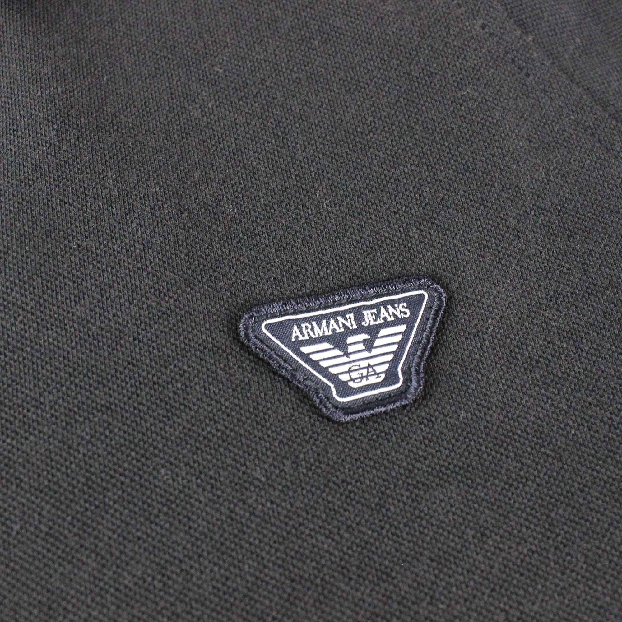 Armani Jeans Eagle Logo S/s Polo Shirt Navy