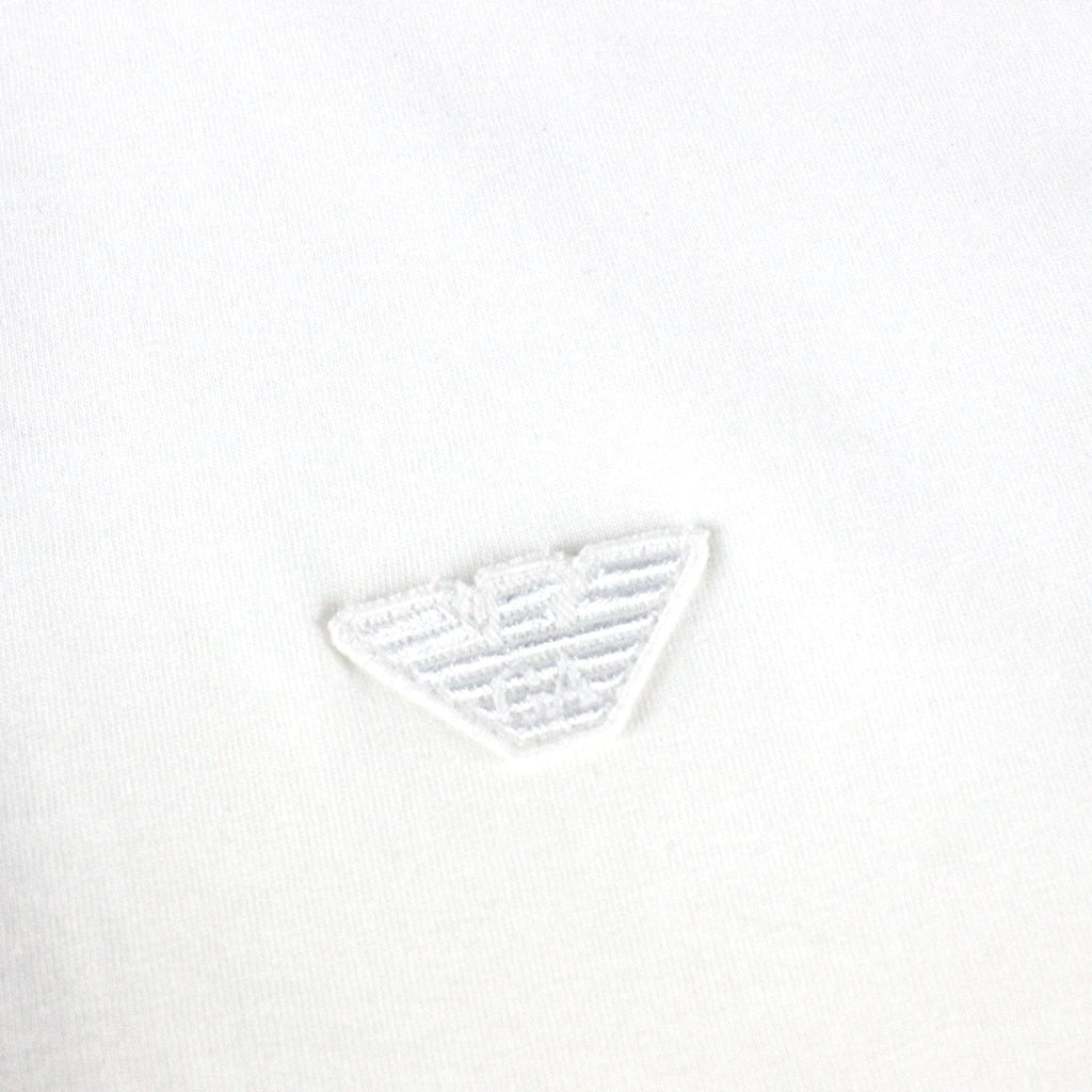 Emporio Armani Hidden Placket S/s Polo Bianco Ottico