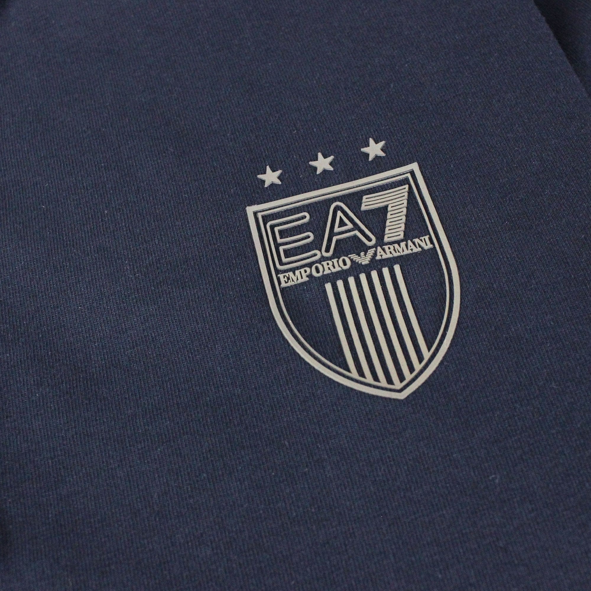 Ea7 Train Soccer S/s Polo Darkslate