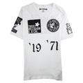True Religion Multi Logo Crewneck T Shirt White