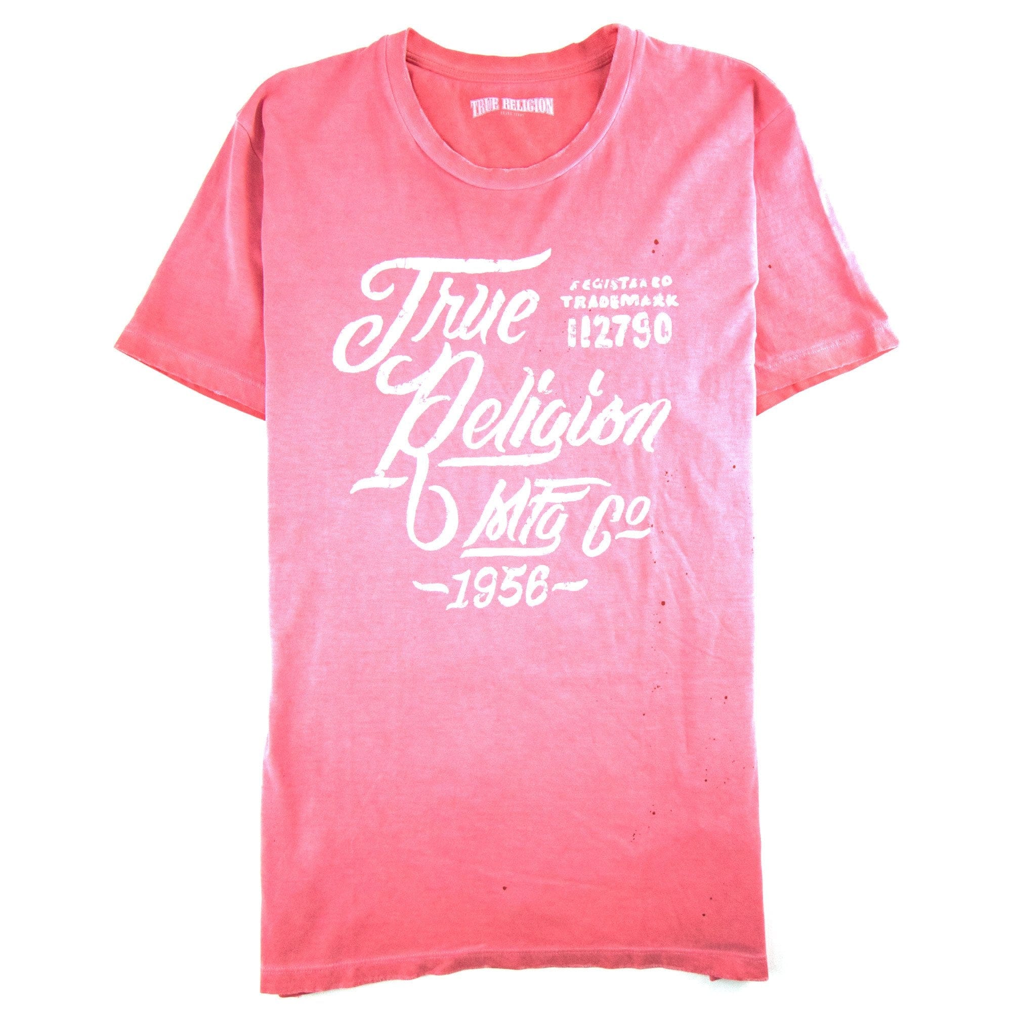 True Religion Tr Calig S/s T Shirt Pink