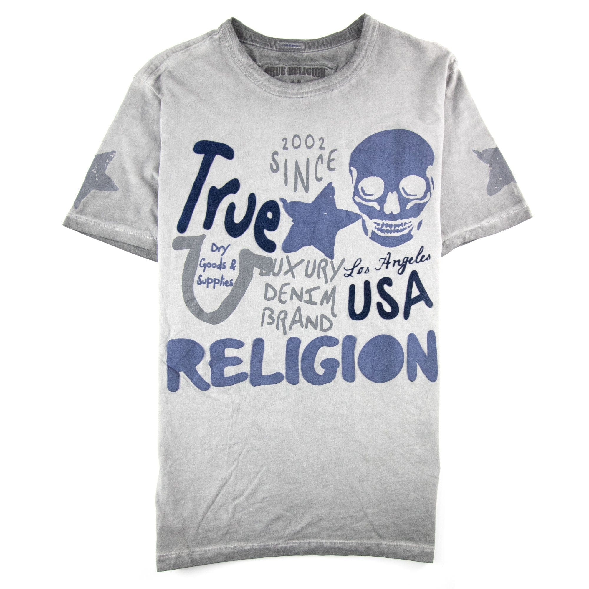 True Religion Skull S/s Crew Neck T Shirt Castle Rock
