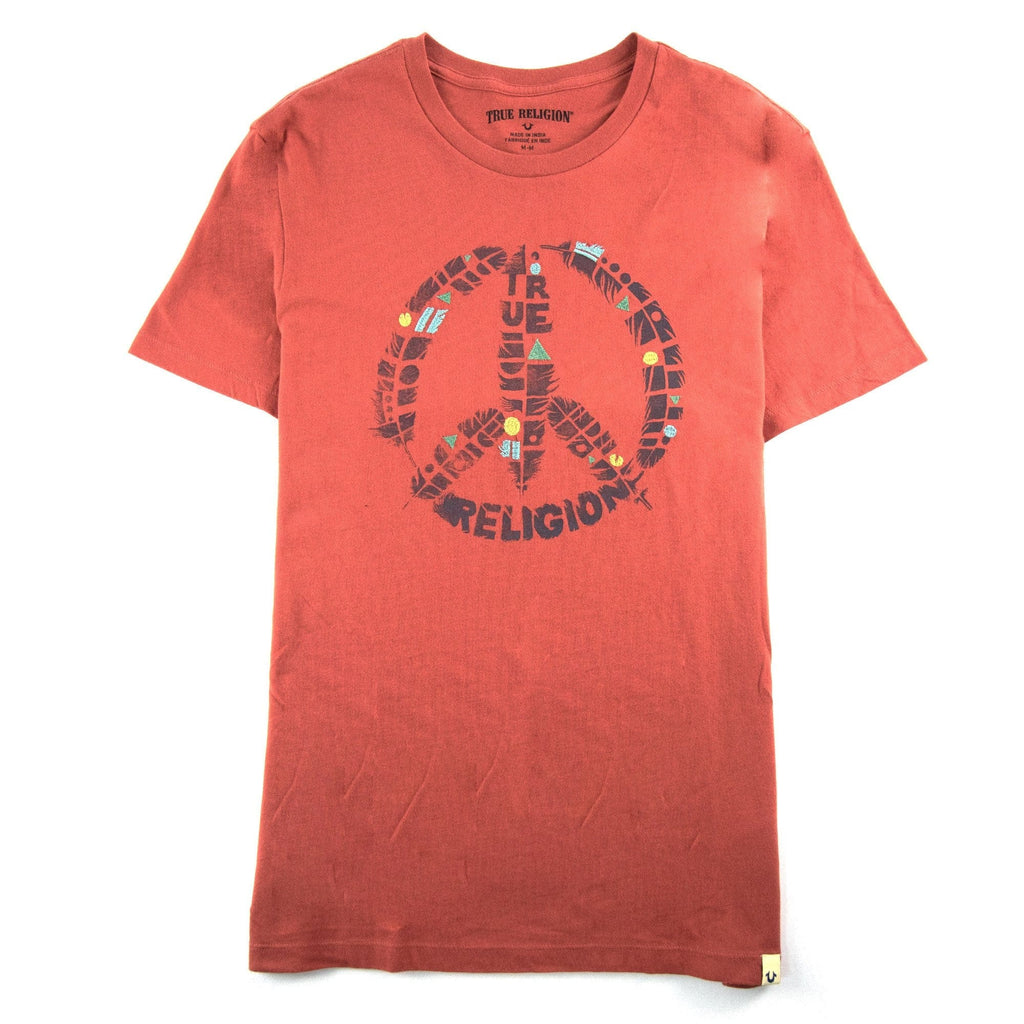 True Religion Mondo Peace S/s T Shirt Safron
