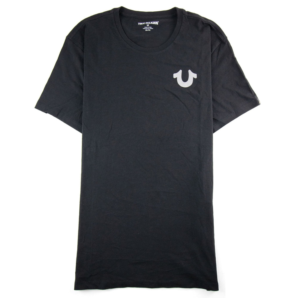 True Religion Crafted With Pride Crew Neck Tshirt Black