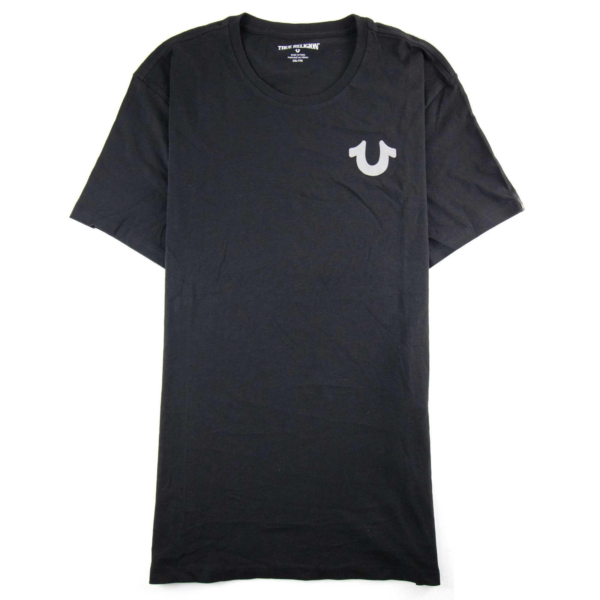 True Religion Crafted With Pride Crew Neck Tshirt Black