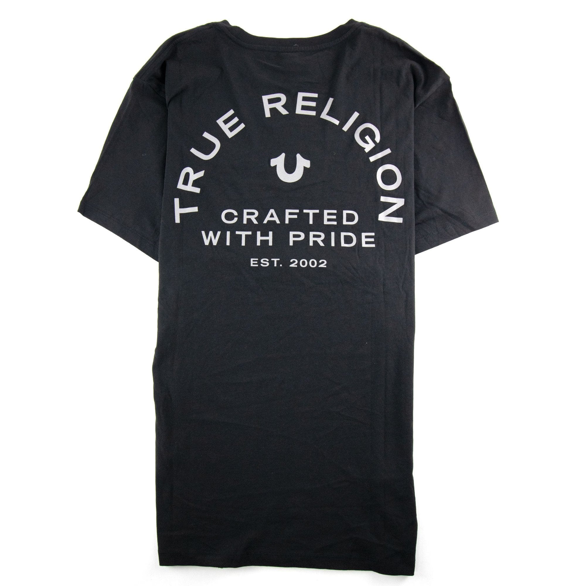 True Religion Crafted With Pride Crew Neck Tshirt Black