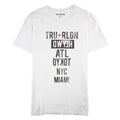 True Religion Tour Letters S/s T Shirt White