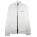 Ea7 Ea7 Trian Evolution Small Chest Logo Funnel Neck White