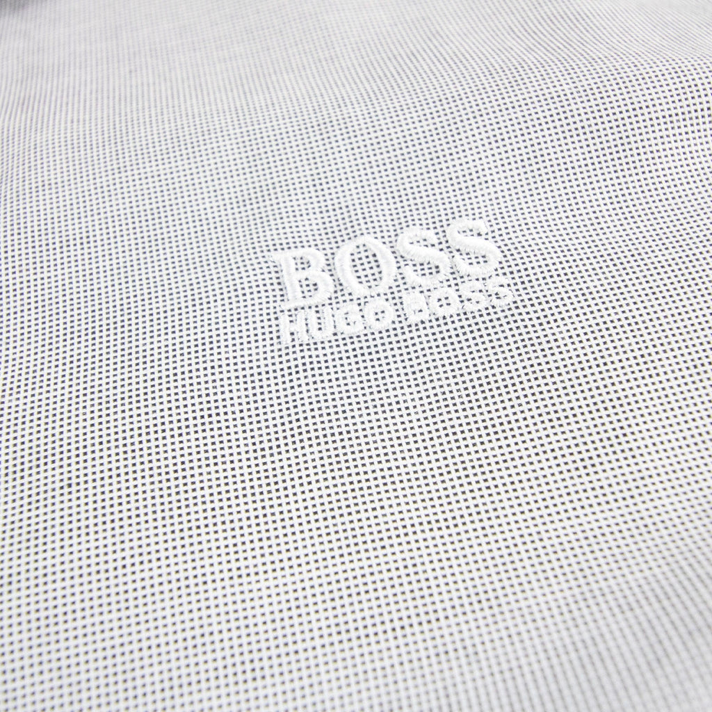 Hugo Boss C Buster Pin Dot L/s Shirt Light Grey 027