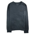 True Religion Metal Horseshoe Crewneck Sweatshirt Jet Black