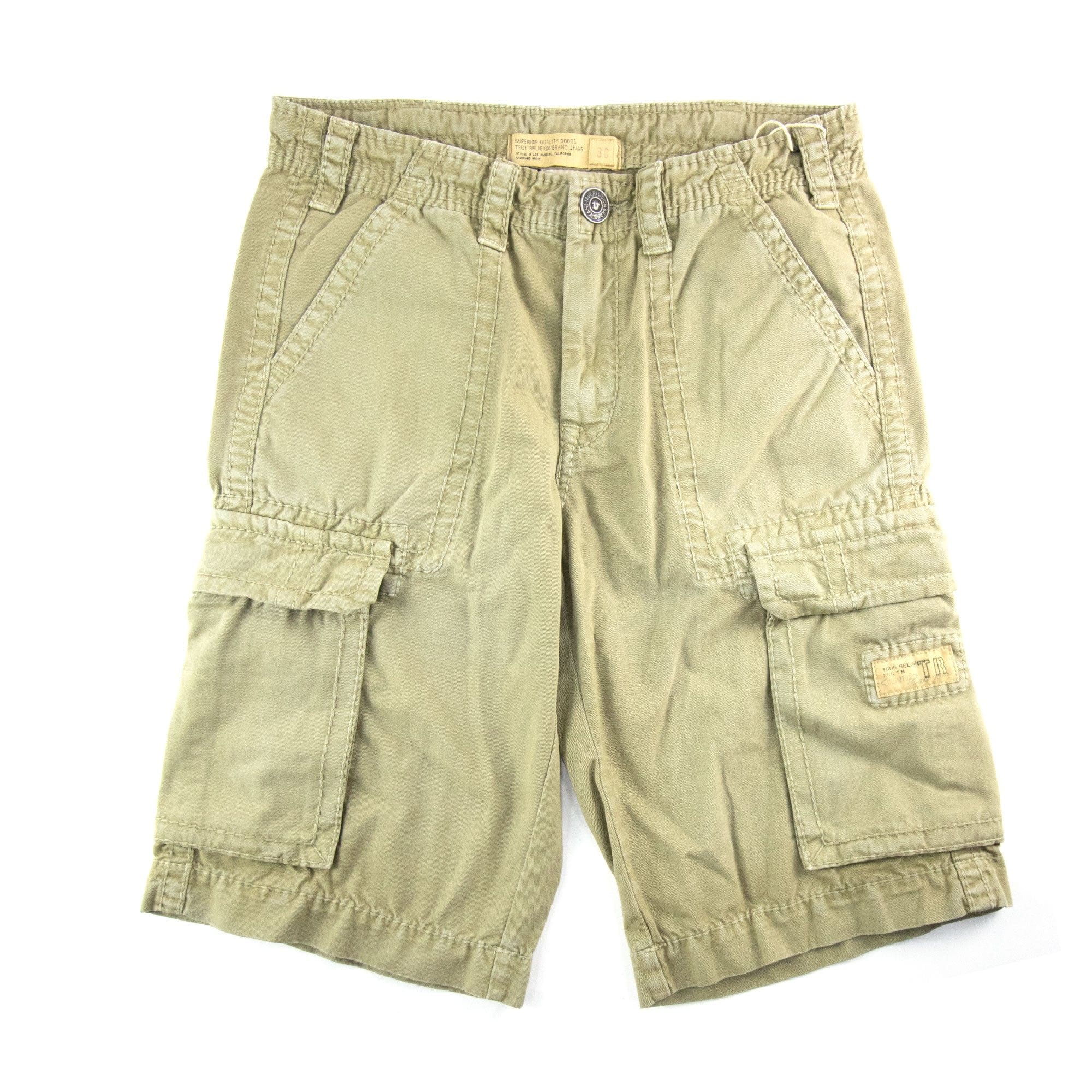 True Religion Isaac Cargo Shorts Sr Willow