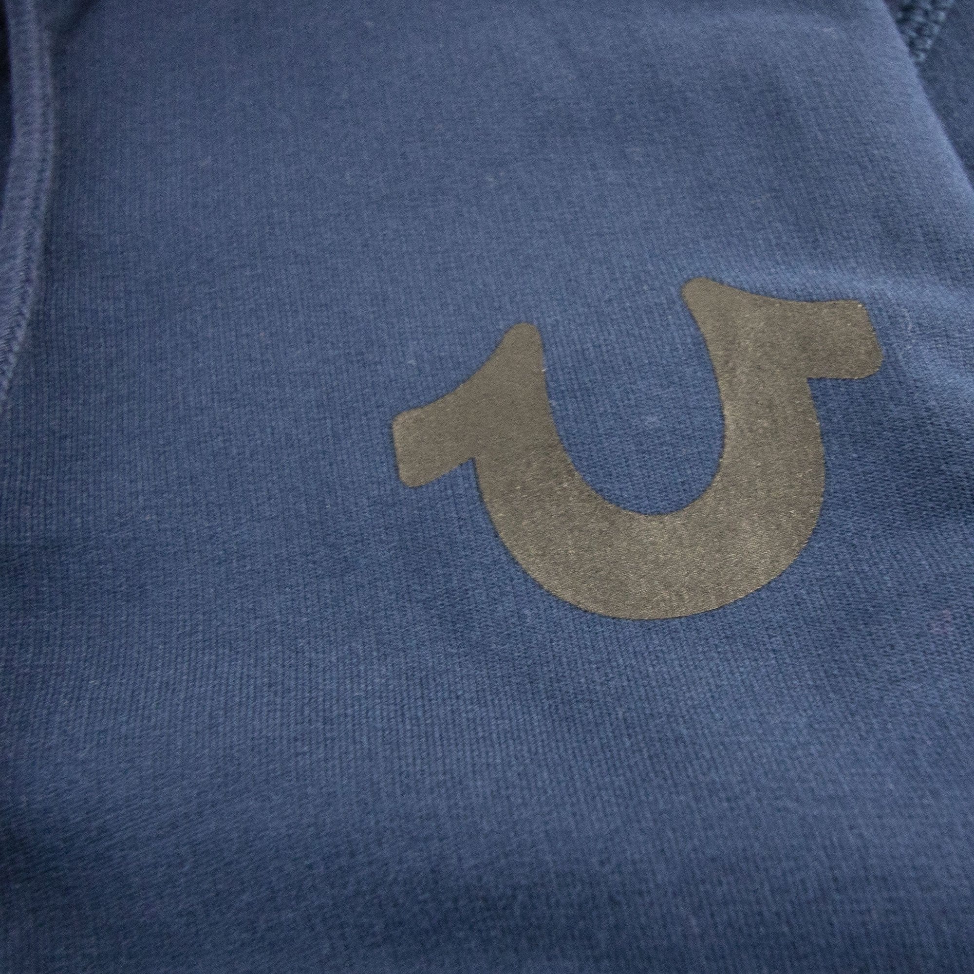 True Religion Crafted With Pride Hoodie Navy Blue