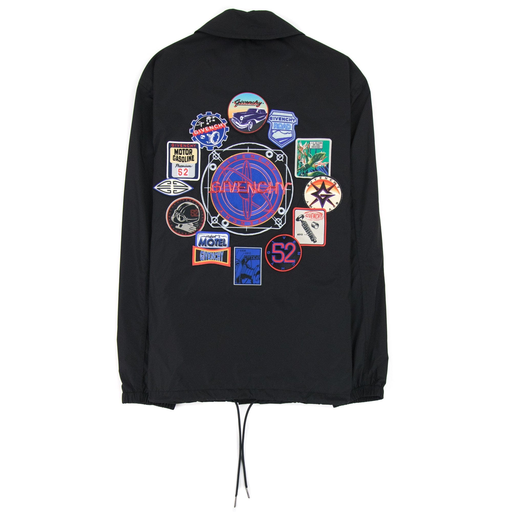 Givenchy Givenchy Patch Logo Coach Jacket Black