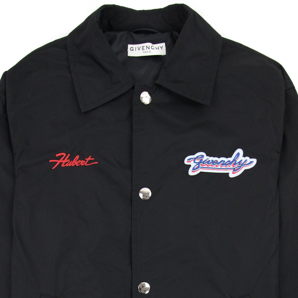 Givenchy Givenchy Patch Logo Coach Jacket Black