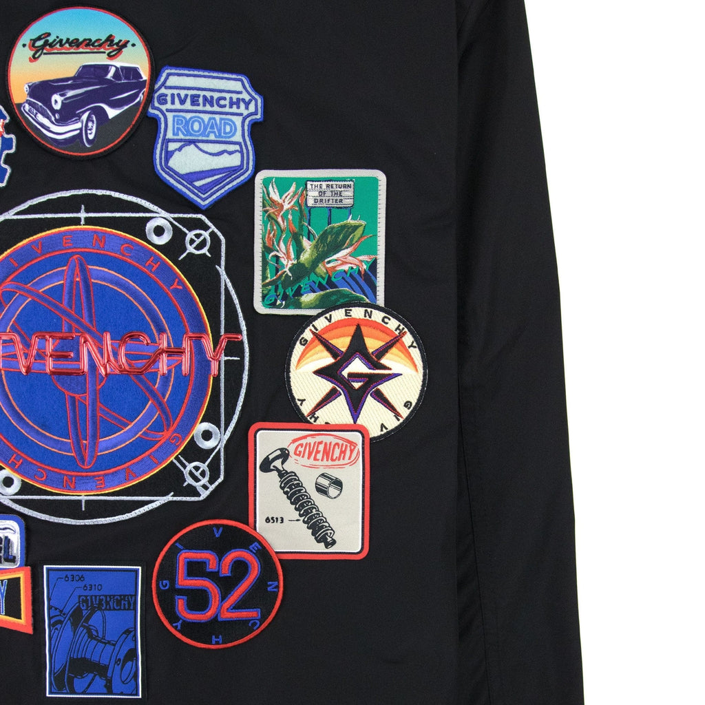 Givenchy Givenchy Patch Logo Coach Jacket Black
