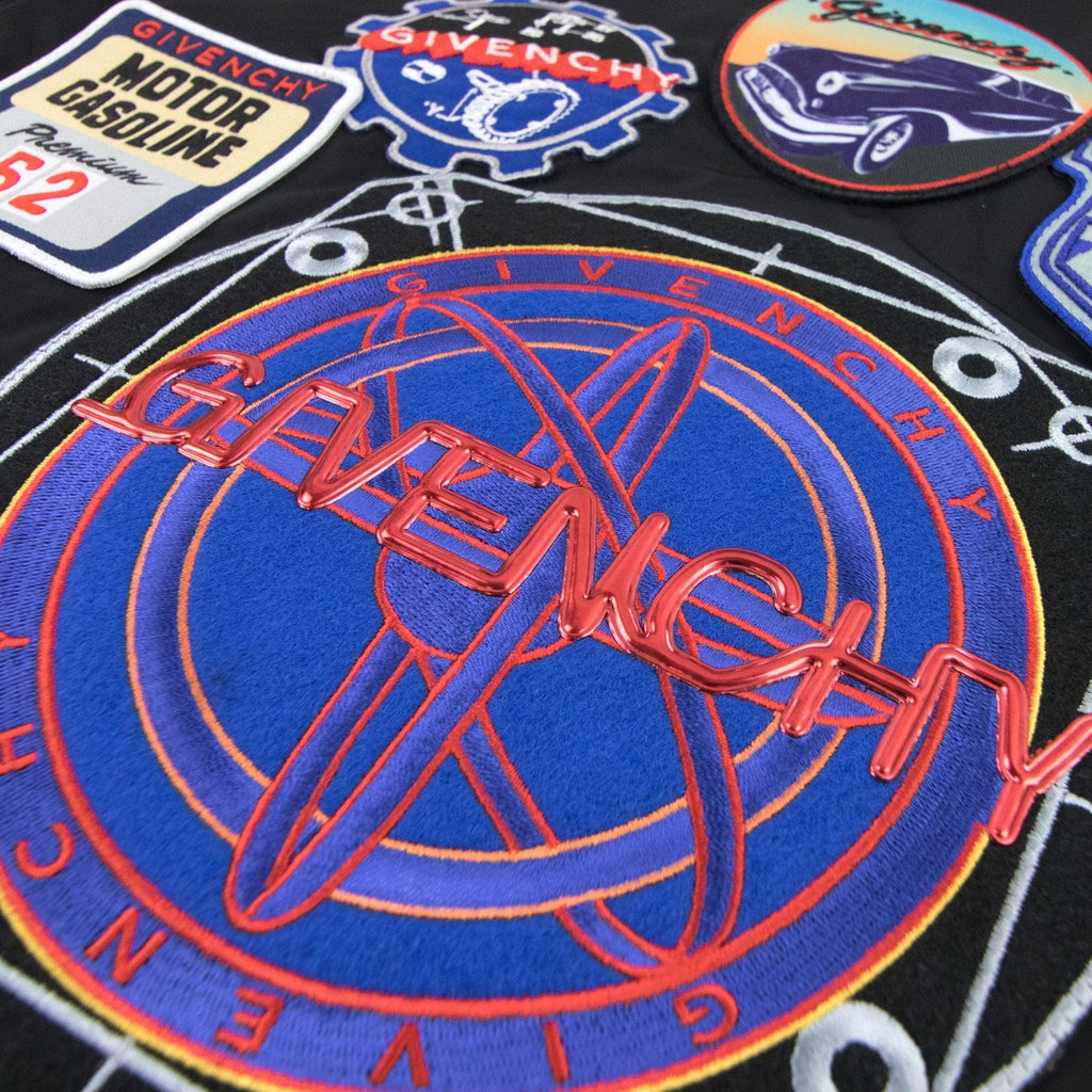 Givenchy Givenchy Patch Logo Coach Jacket Black