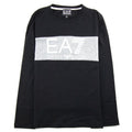 Ea7 Junior Logo L/s T Shirt Black