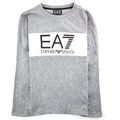 Ea7 Junior Logo L/s T Shirt Grey