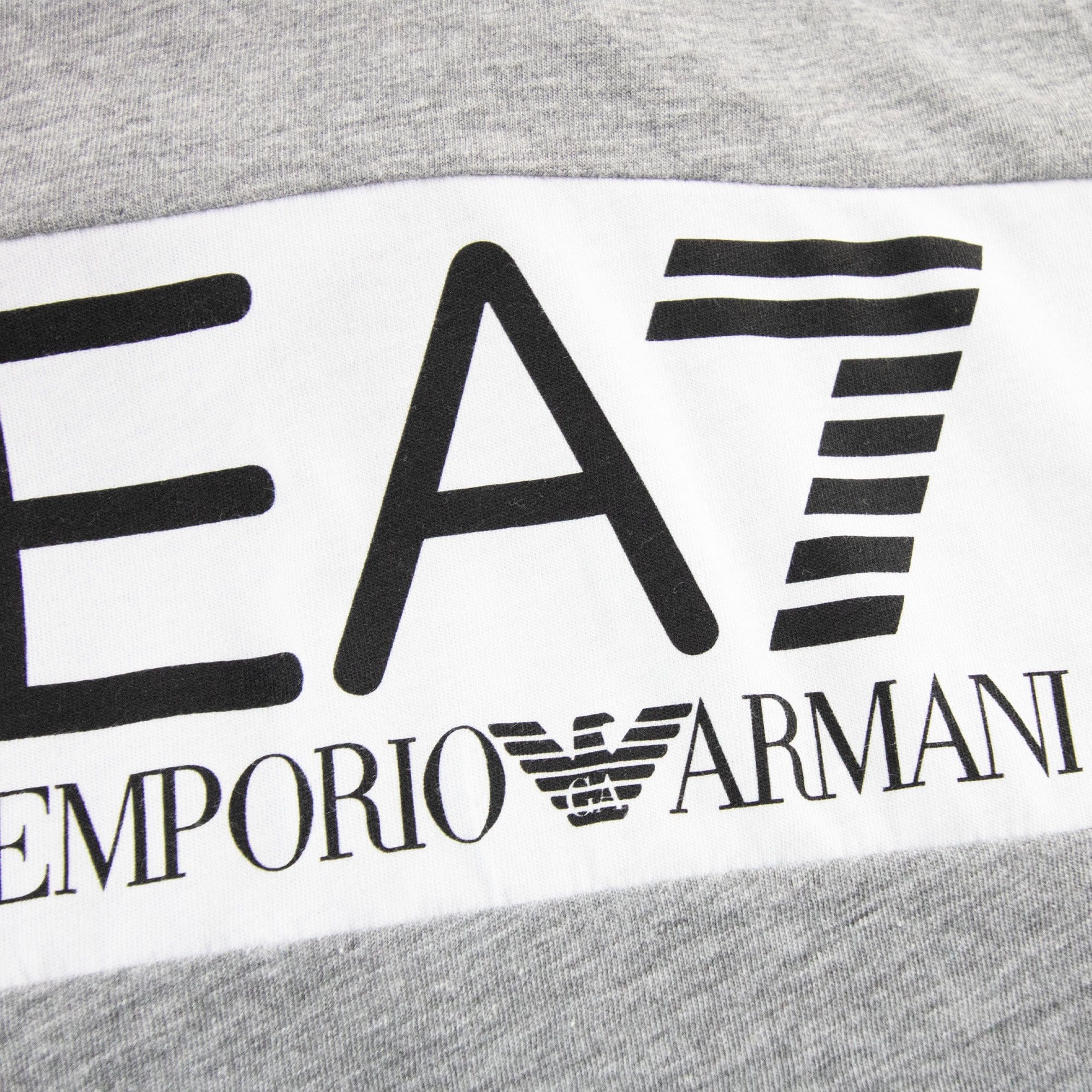 Ea7 Junior Logo L/s T Shirt Grey