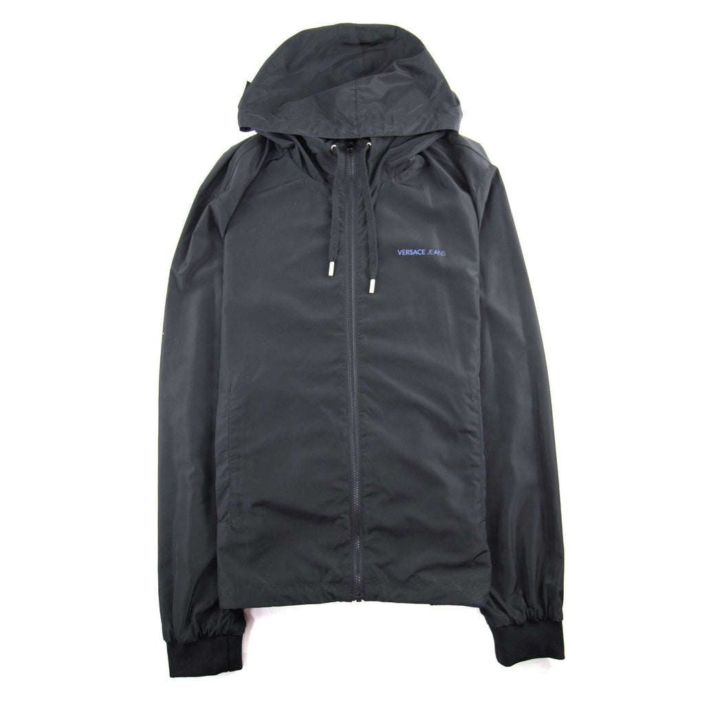 Versace Jeans Reversible Rain Jacket Navy Blue
