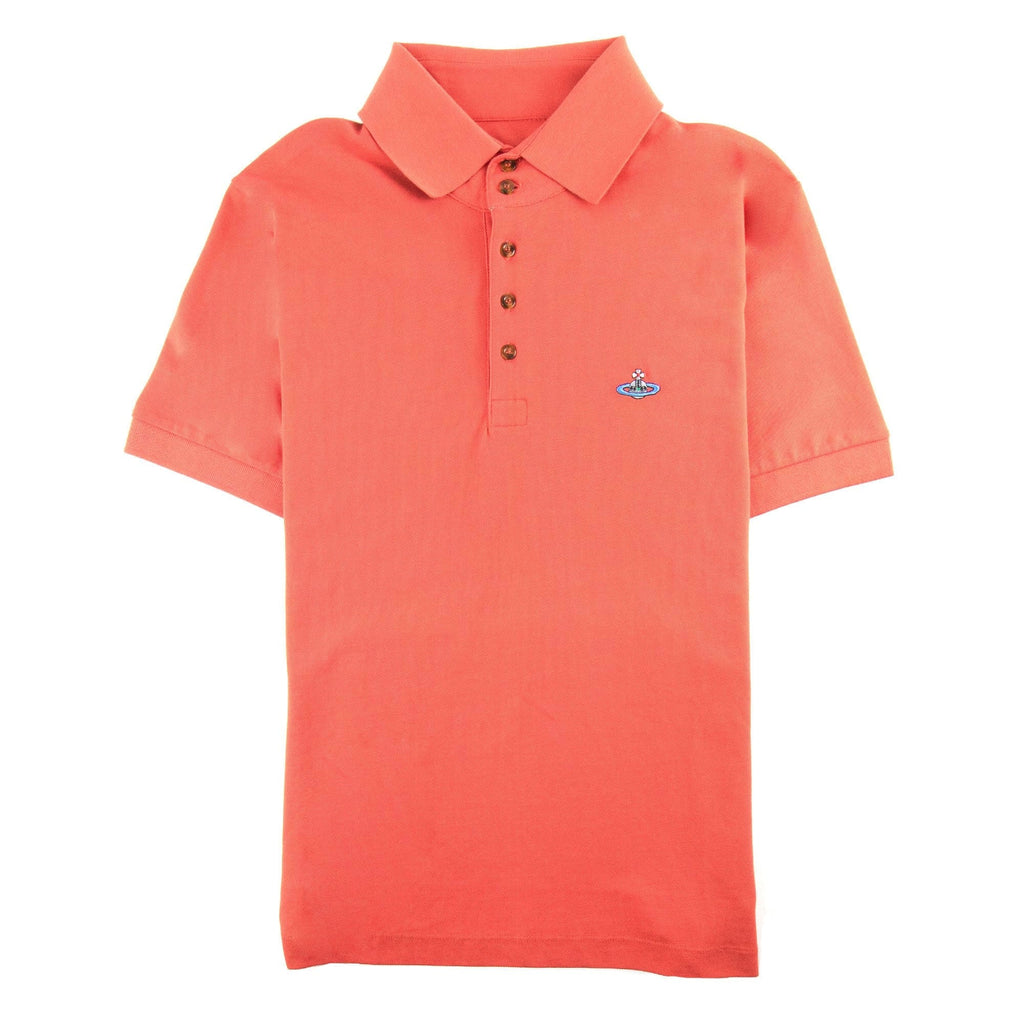 Vivienne Westwood Orb Logo S/s Polo Shirt Red