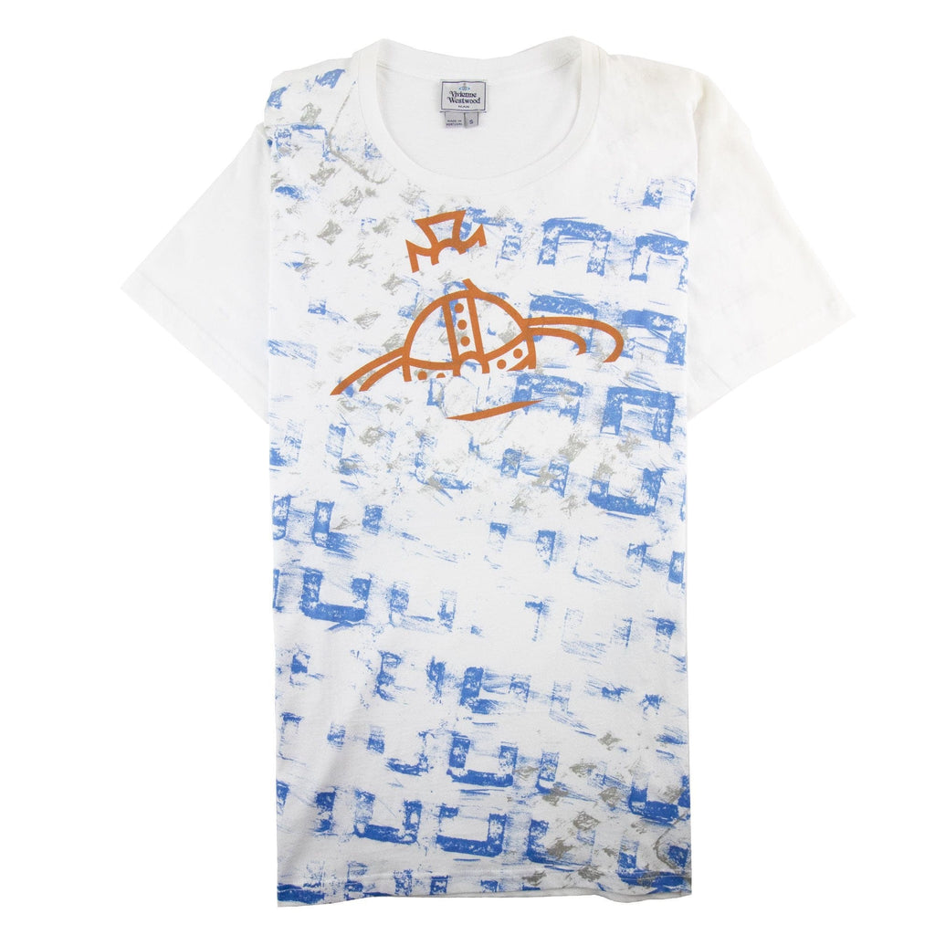 Vivienne Westwood Broken Logo T Shirt White