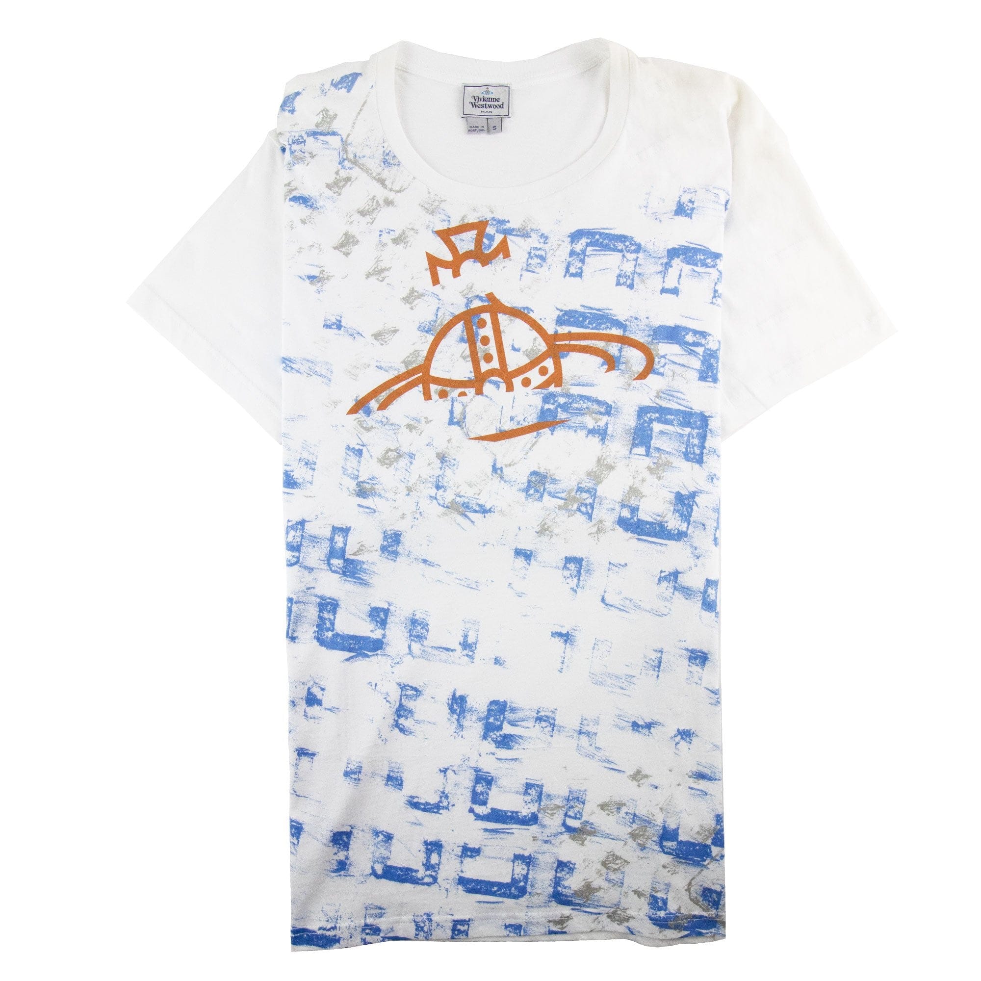 Vivienne Westwood Broken Logo T Shirt White