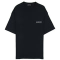 Balenciaga Logo Crewneck T Shirt Black