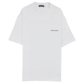 Balenciaga Logo Crewneck T Shirt White