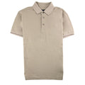 Fendi Pique Polo Arm Logo Beige