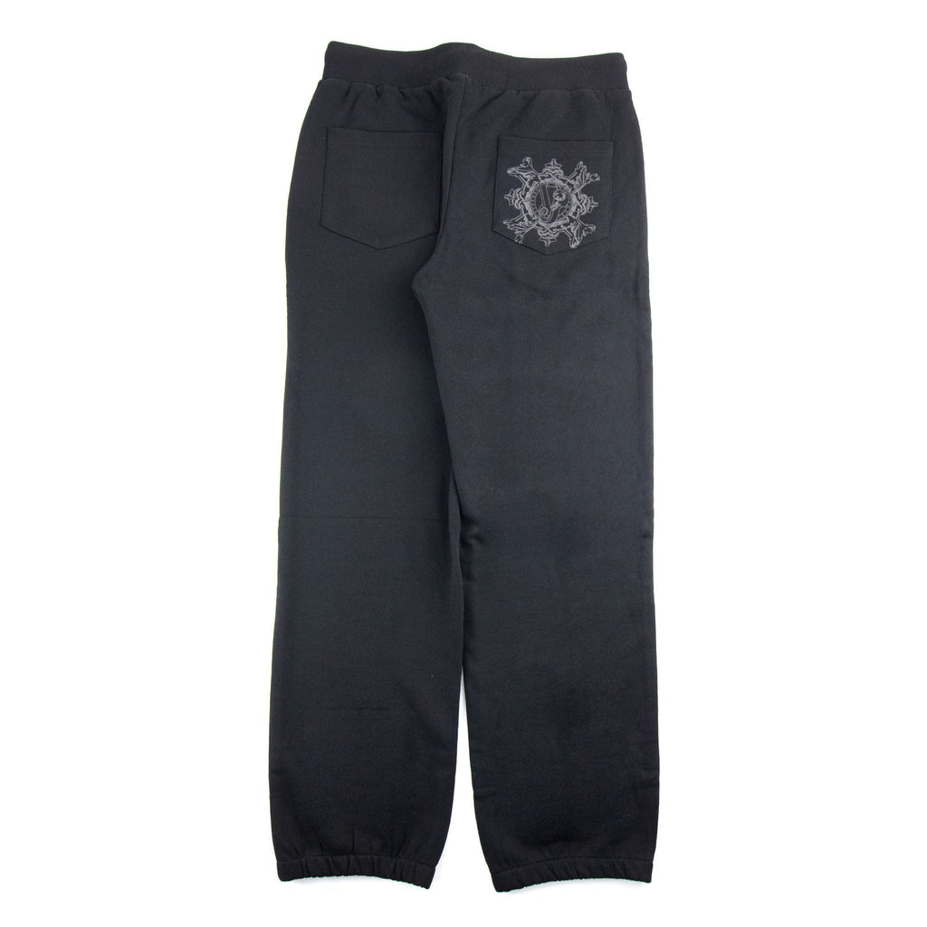 Versace Jeans Back Logo Jogging Pants Black