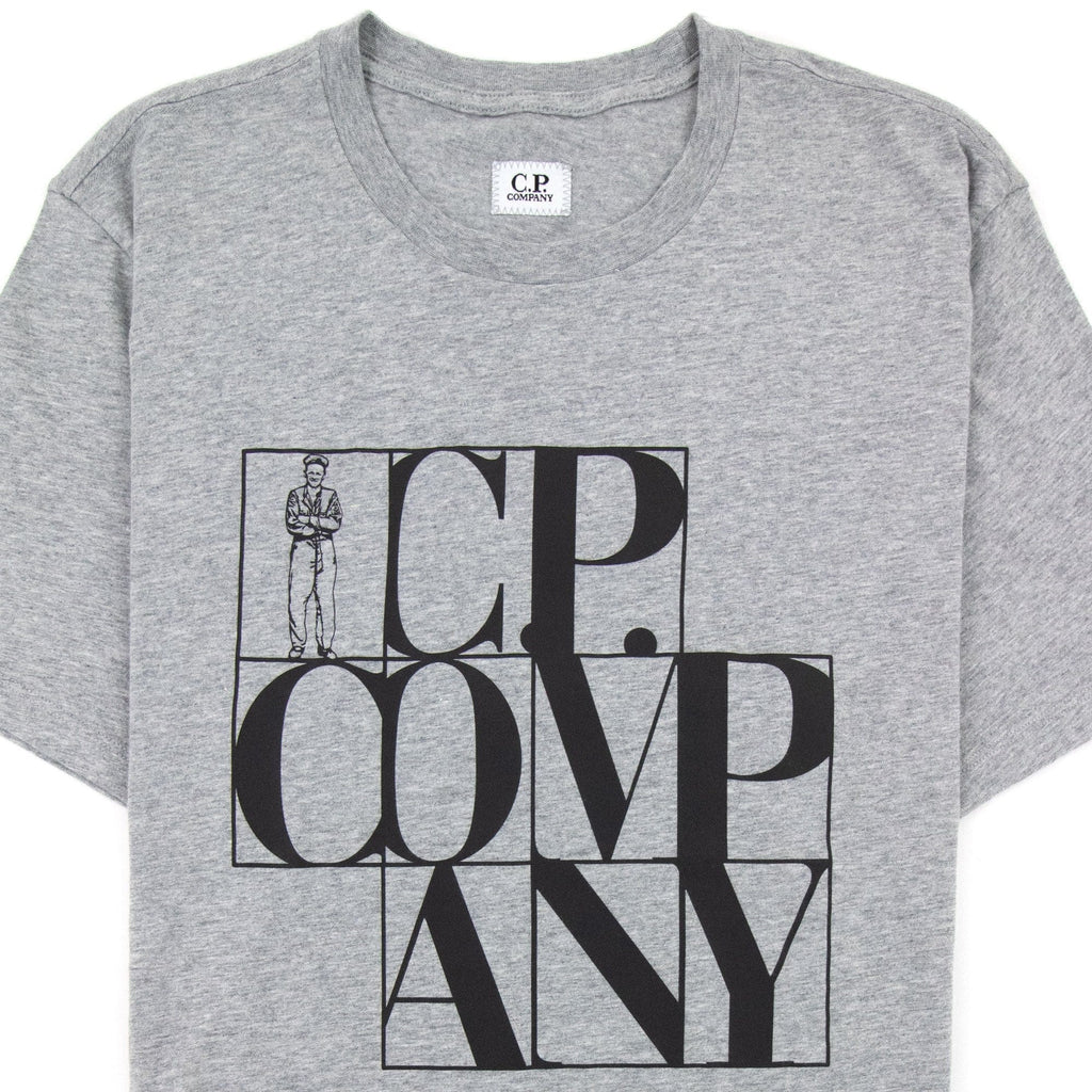 Cp Company C.p Block Man Tshirt Grey M93