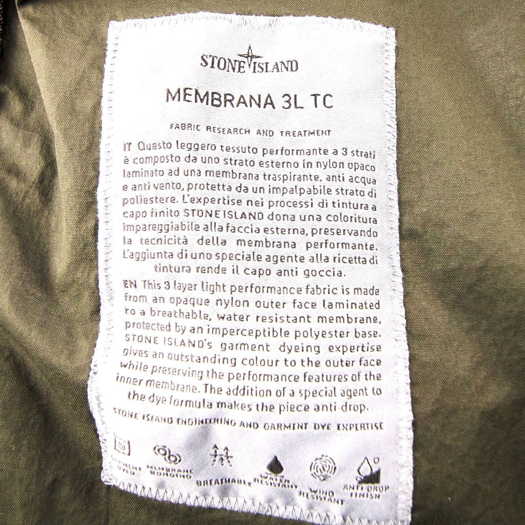 Stone Island Membrana 3l Tc Black V0029