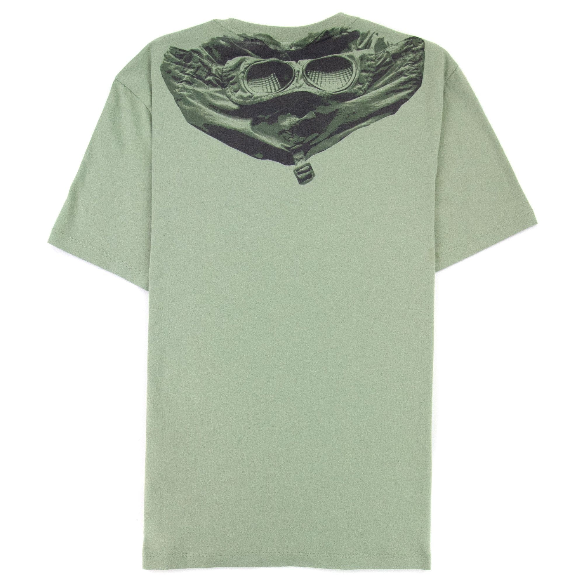 Cp Company Reverse Google Print T-shirt Tea 631