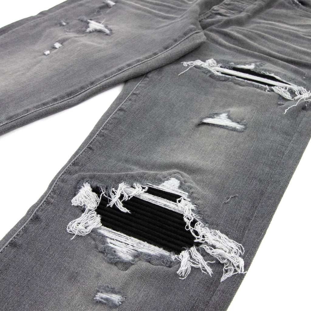 Amiri Mx1 Suede Jeans Classic Grey