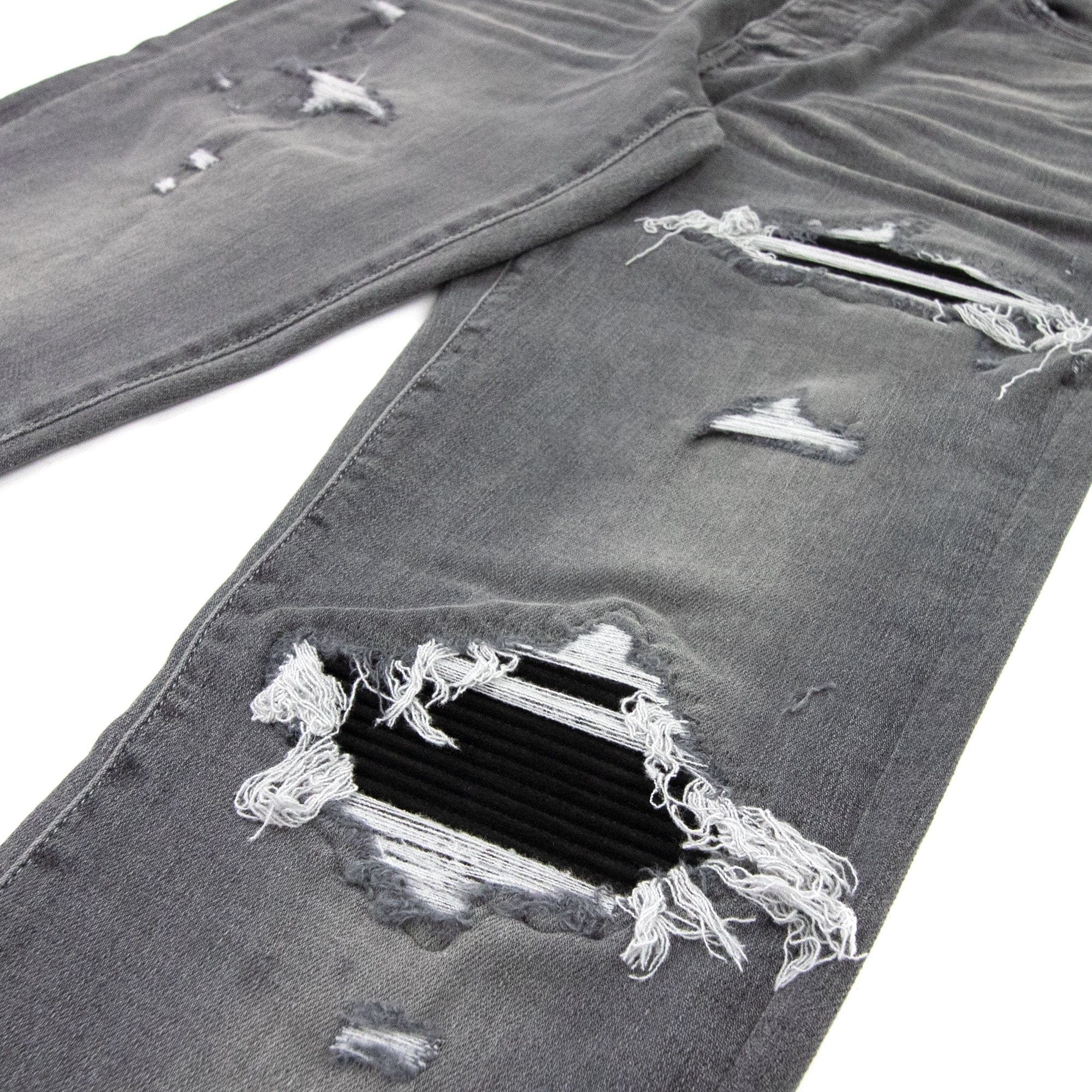 Amiri Mx1 Suede Jeans Classic Grey
