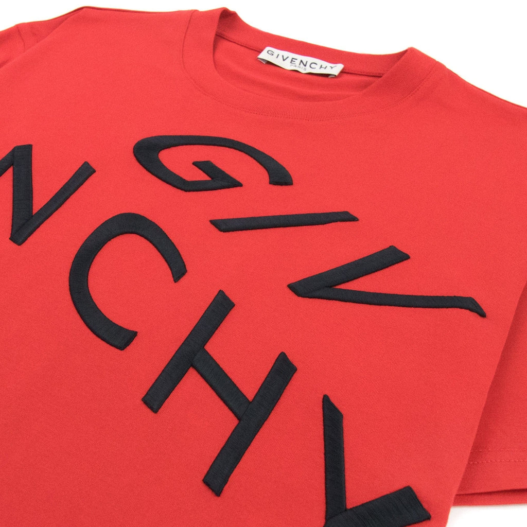 Givenchy Givenchy Refracted Slim T-shirt Red