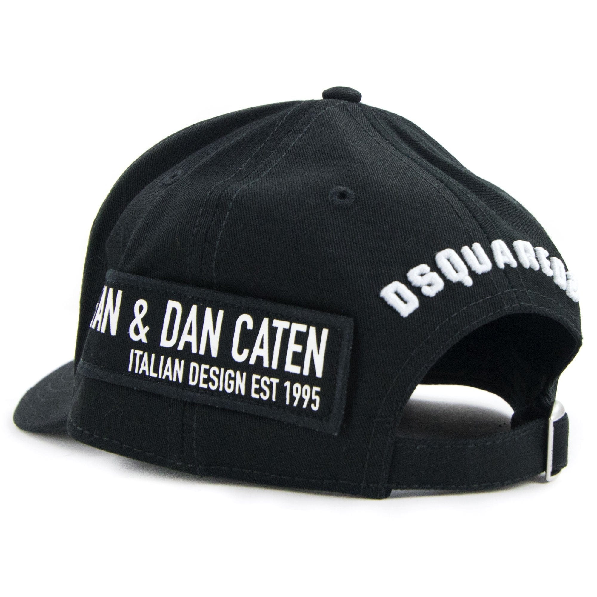 Dsquared2 Embroidered Baseball Cap Black/white