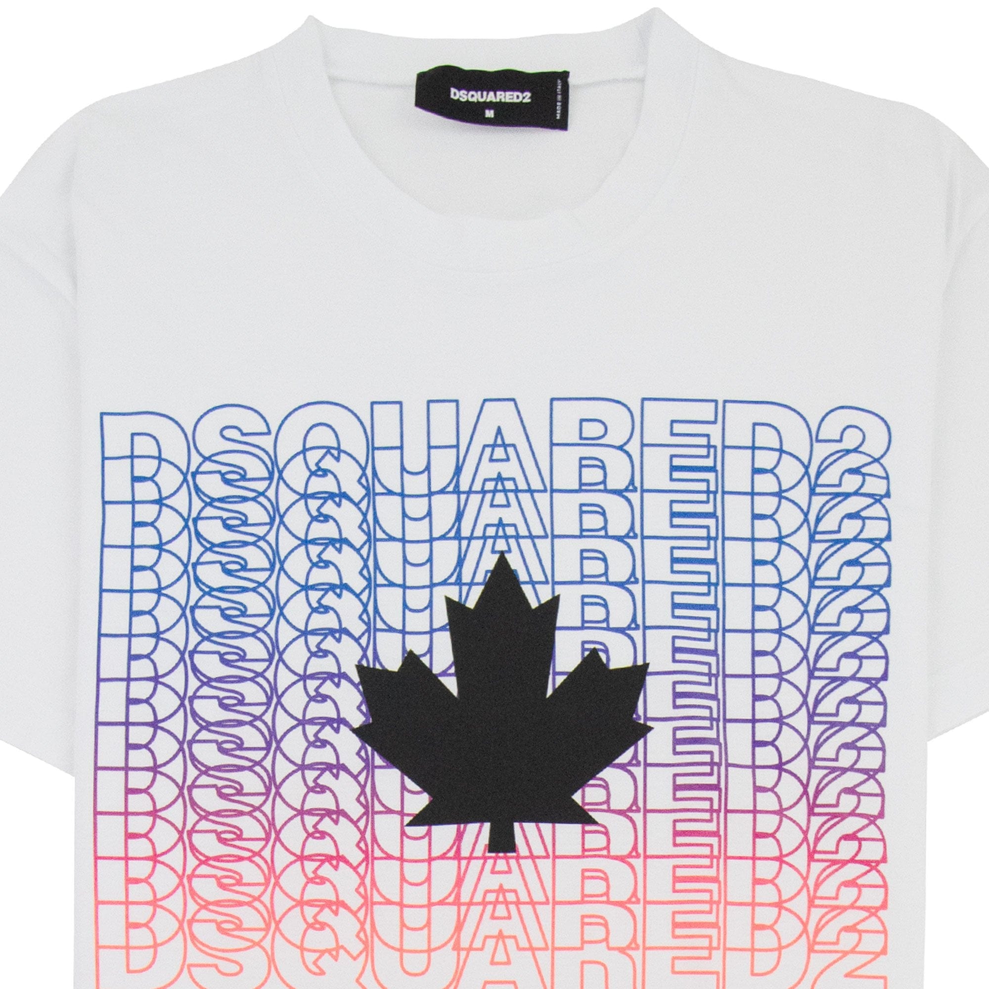 Dsquared2 Multi Logo T Shirt White 100