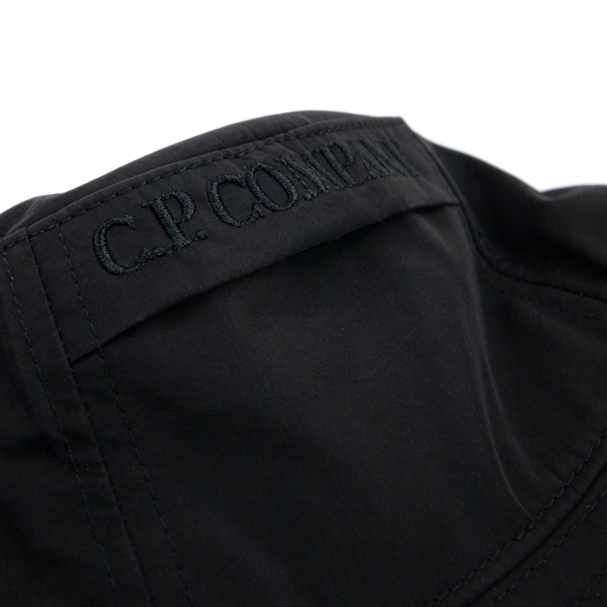 Cp Company Chrome Garment Dyed Bucket Hat Black 999