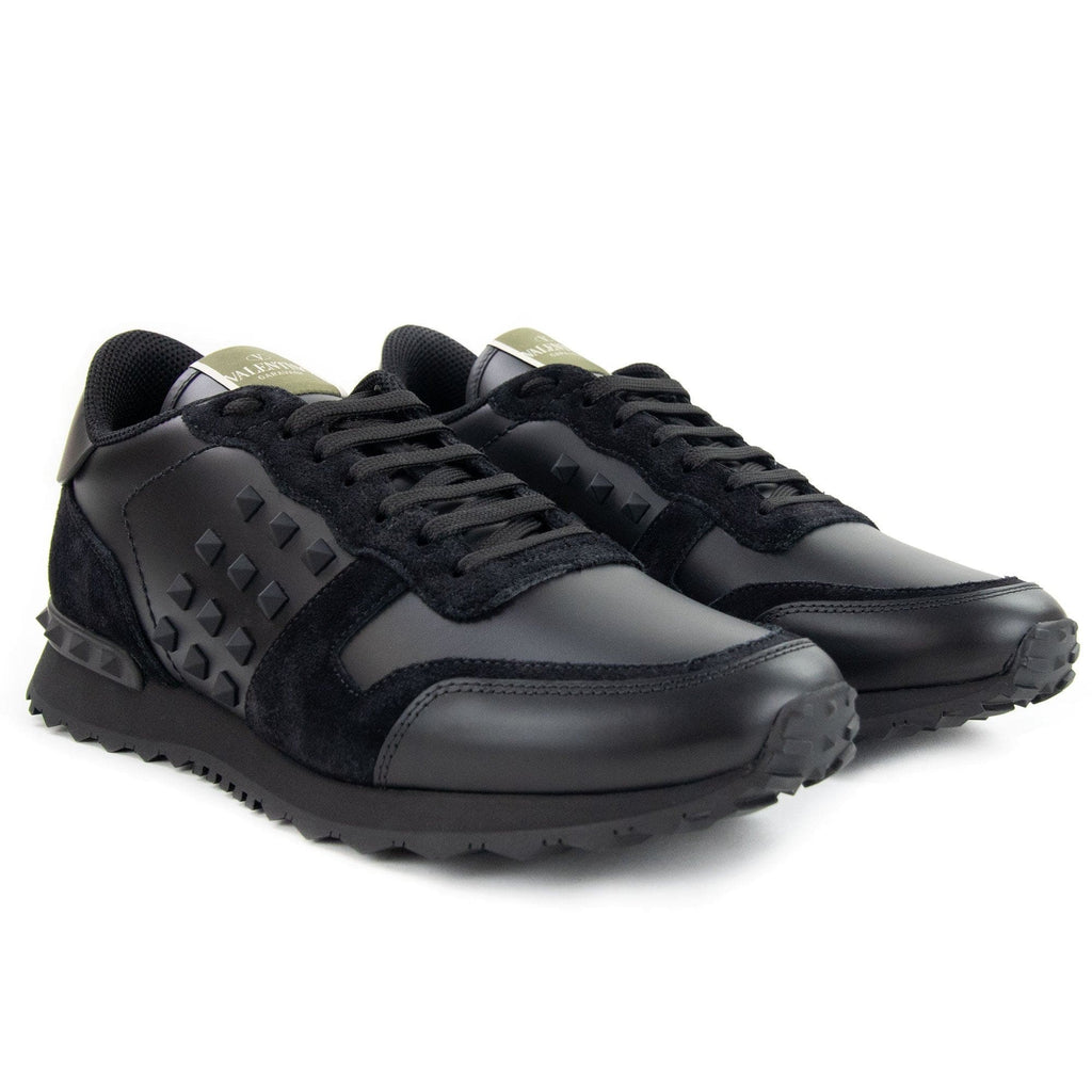 Valentino Rockrunner Trainers Black N01