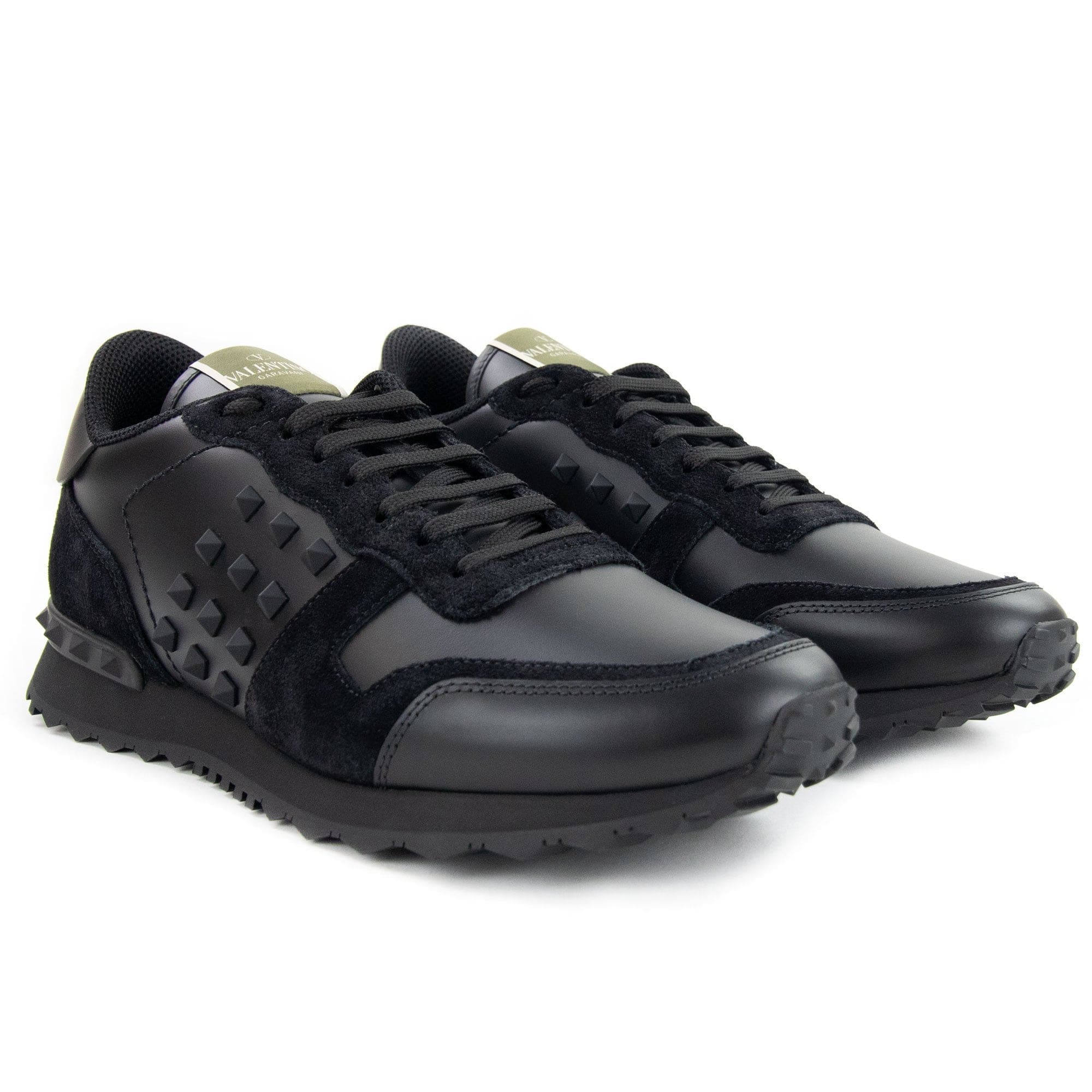 Valentino Rockrunner Trainers Black N01