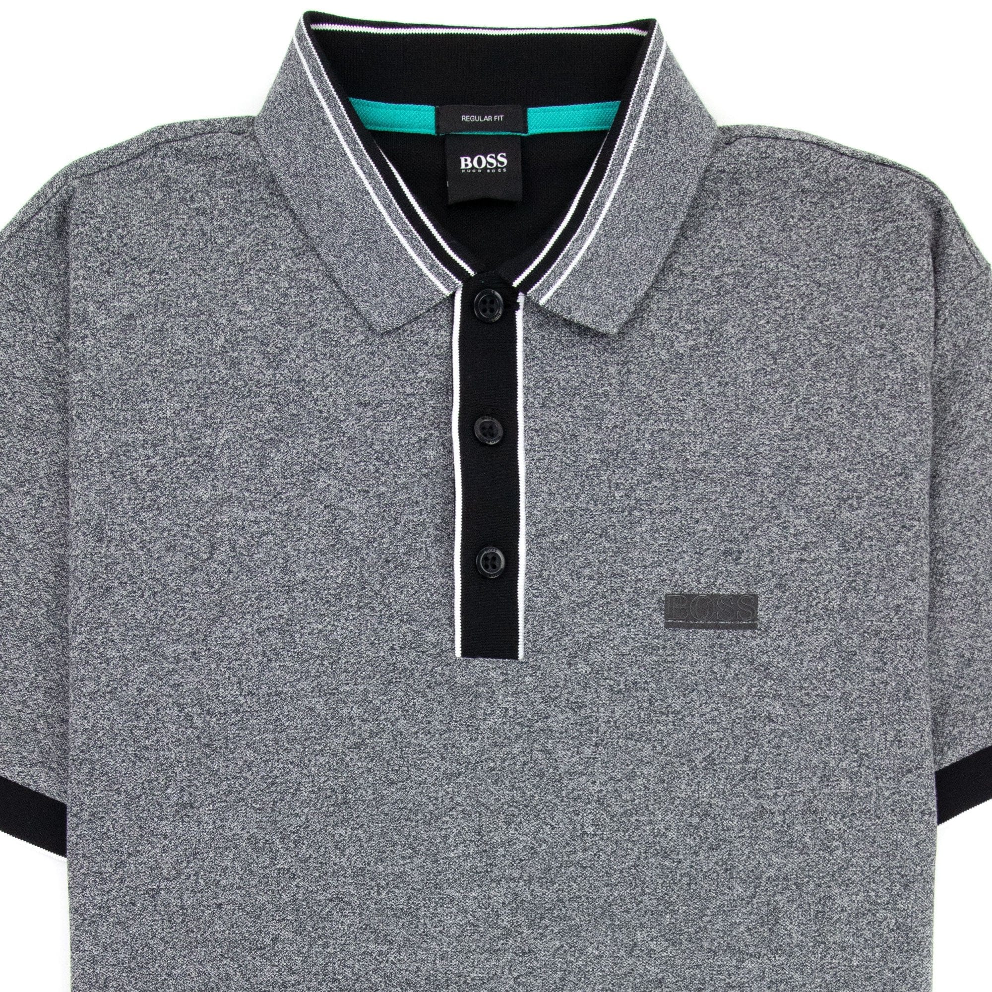 Hugo Boss Paddy 2 S/s Polo Grey Marl