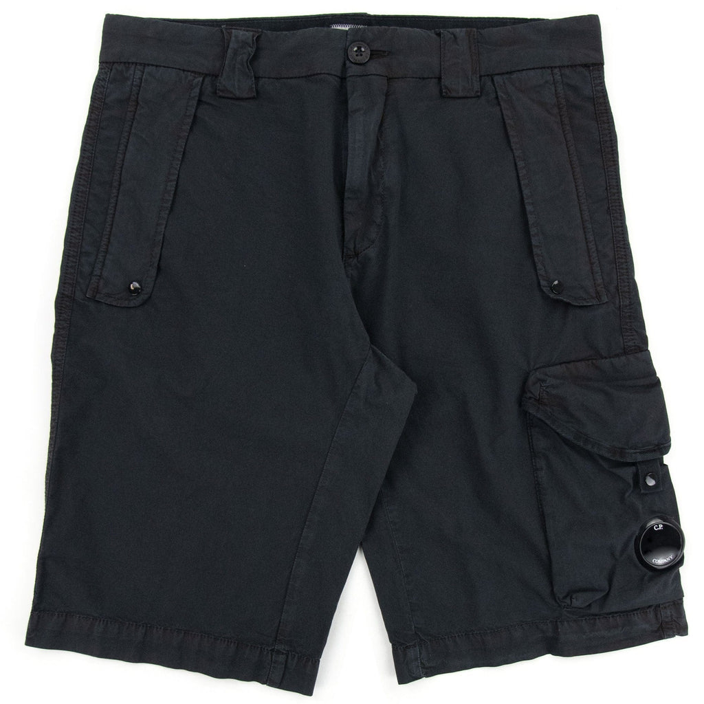 Cp Company Bermuda Cargo Lens Shorts Black 999