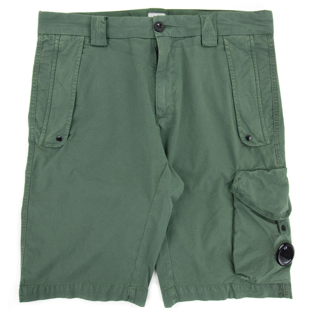 Cp Company Bermuda Cargo Lens Shorts Green 668
