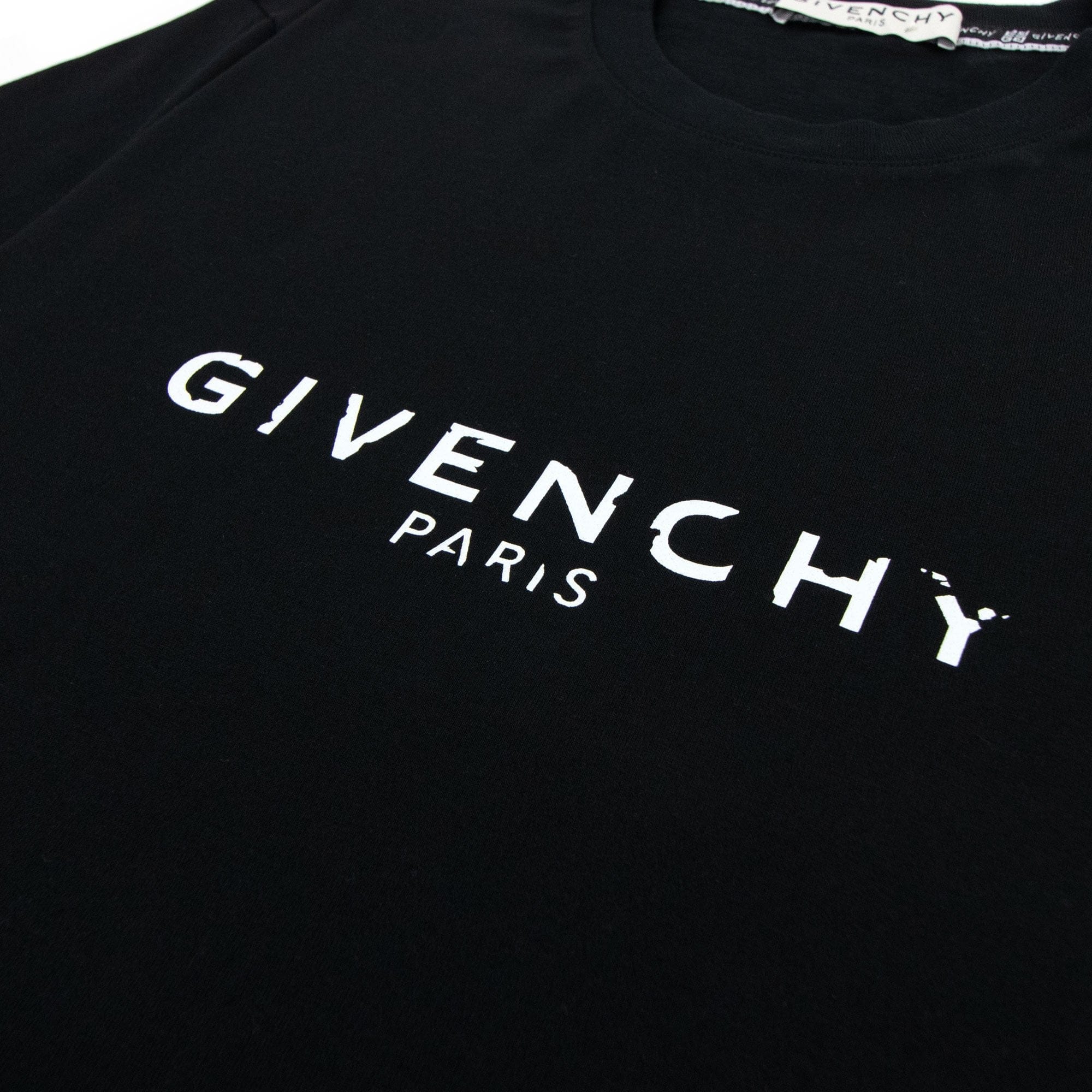 Givenchy Givenchy Paris Slim T-shirt Black