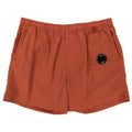 Cp Company Flatt Nylon Garment Dyed Lens Swim Shorts Orange 468