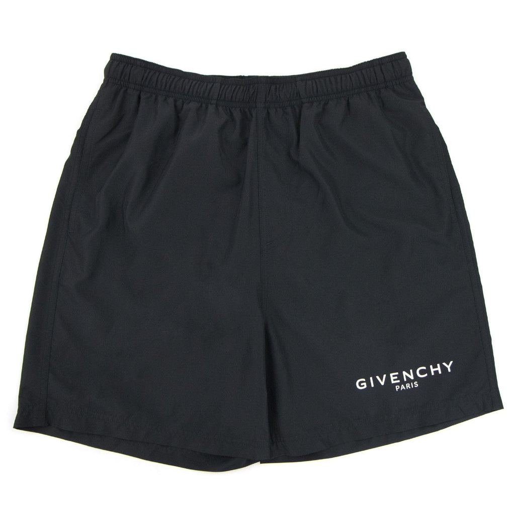 Givenchy Givenchy Logo Swim Shorts Black