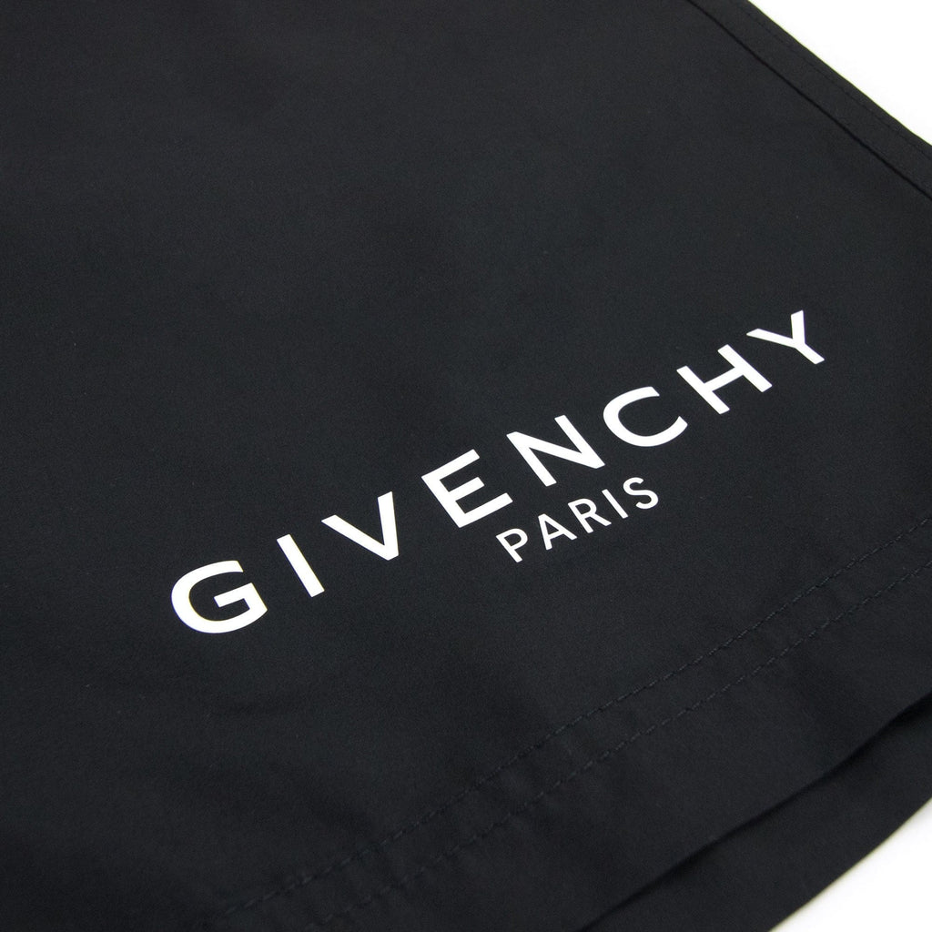 Givenchy Givenchy Logo Swim Shorts Black