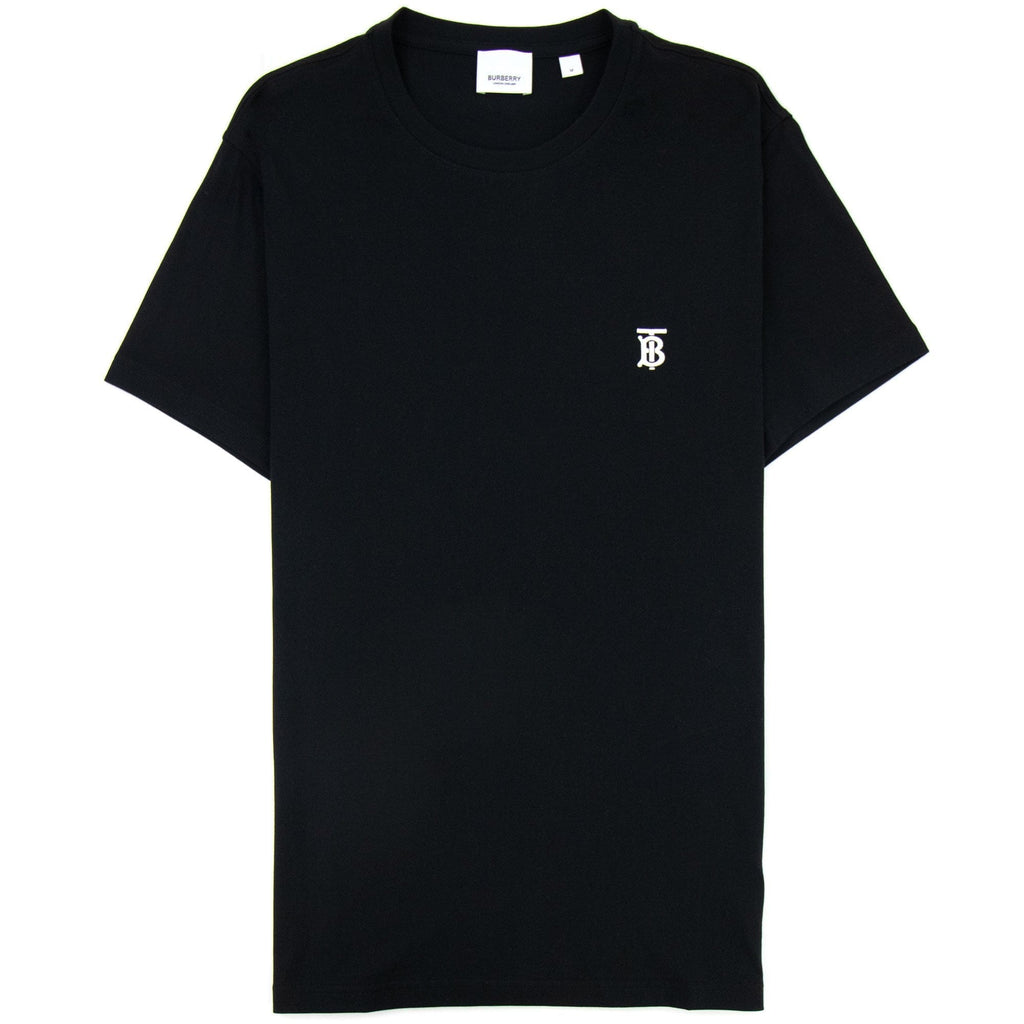 Burberry Monogram Motif Cotton T-shirt Black